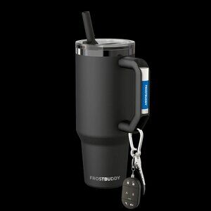 NEW FrostBuddy Thicc Buddy Insulated Stainless Steel Tumbler 40 Oz Black